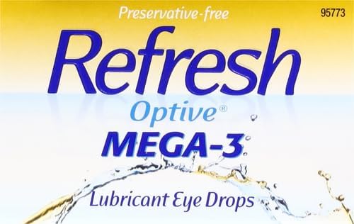 Refresh Optive MEGA-3 Lubricant Eye Drops 0.01 fl (0.4 mL), 30 Single-Use