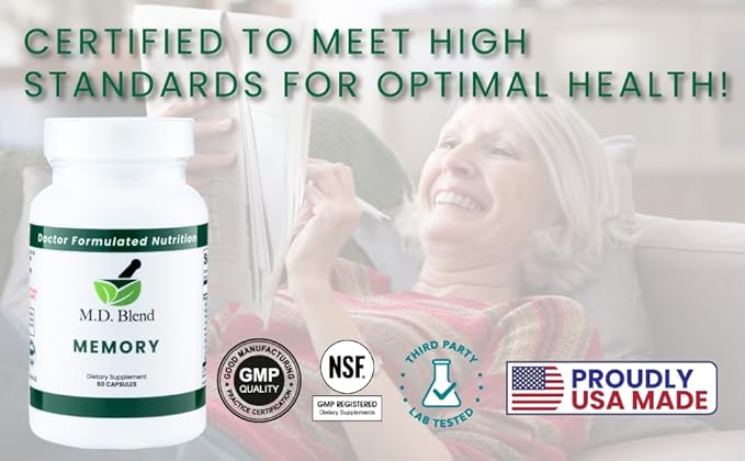 Memory - Natural Blend - Expert 30 Capsules 3 Pack