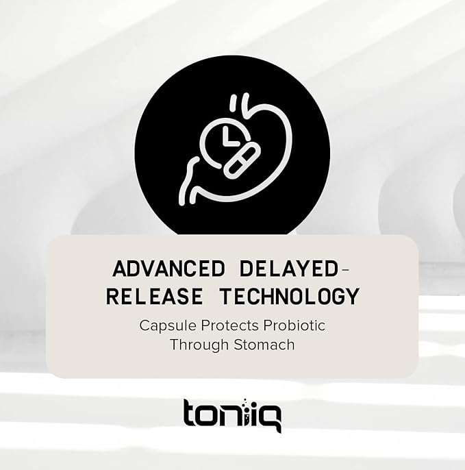 Toniiq 200 Billion CFU Probiotic Supplement 30 Verified