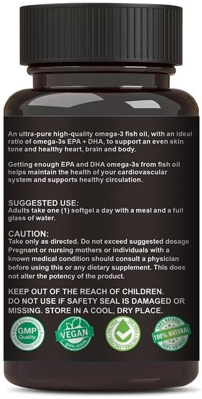 Crown Elite Premium Omega 3 Fish 3 Fatty 3 |
