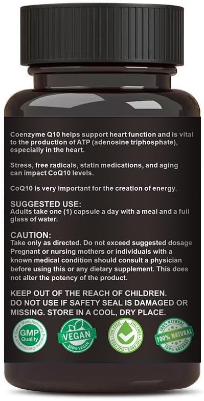 Crown Elite Premium High Absorption CoQ10 300mg, 2 2 Month
