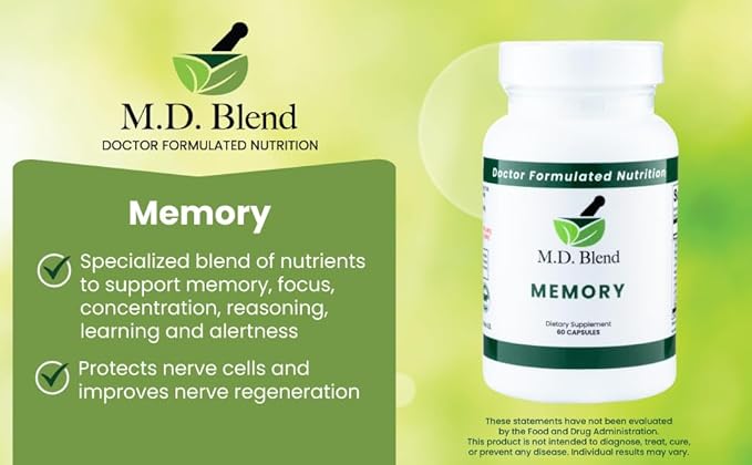 Memory - Natural Blend - Expert 30 Capsules 3 Pack