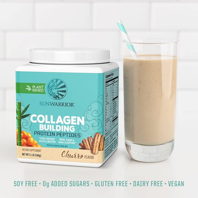 Sunwarrior Vegan Collagen Protein Powder Plant-based 20 Servings