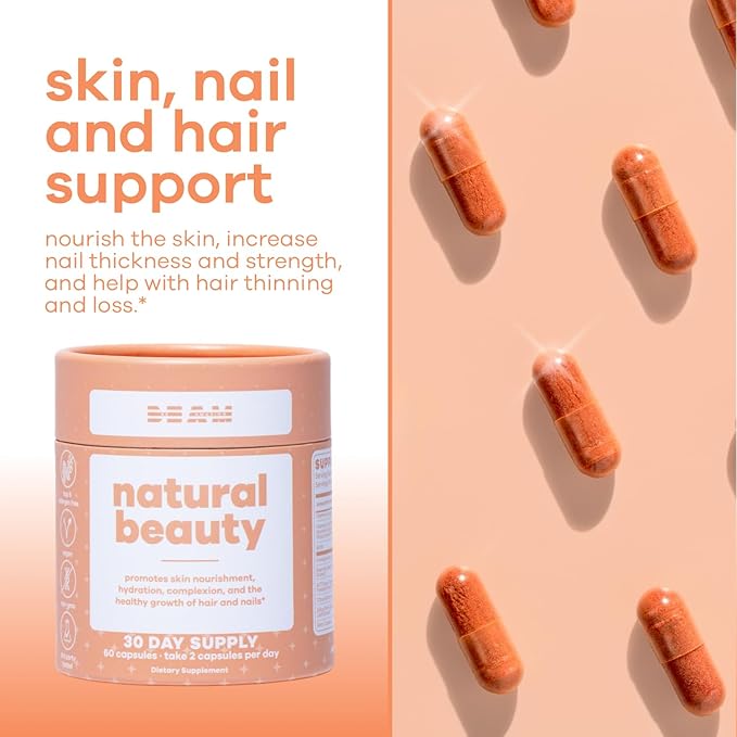 Be Amazing Natural Beauty Supplement 60 Capsules