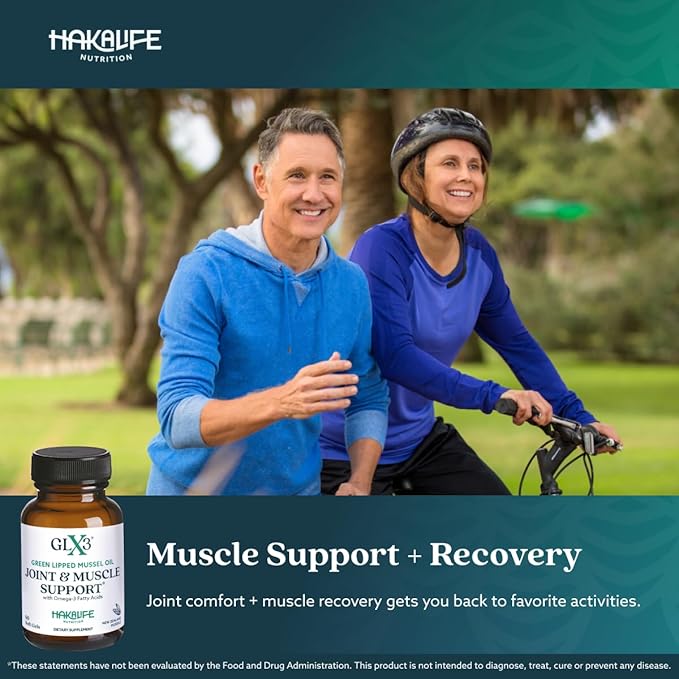 GLX3 Joint Support Extra Strength Omega-3 Supplement 3 Capsules 2 Month