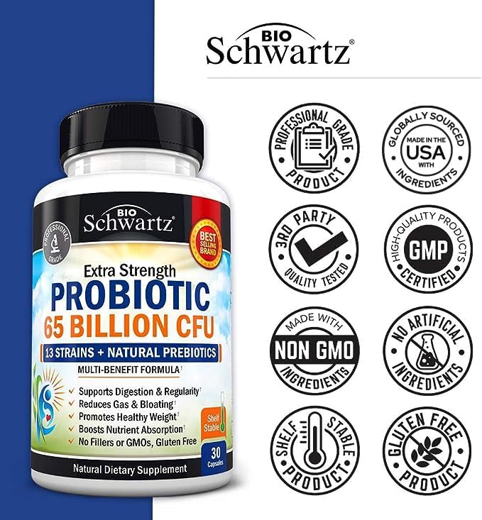 Probiotic 65 Billion Free-30ct