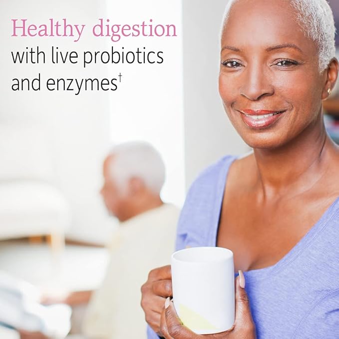 Garden of Life Multivitamin for Women 50 & 50 & 240 Capsules D3, E CoQ10, Probiotics
