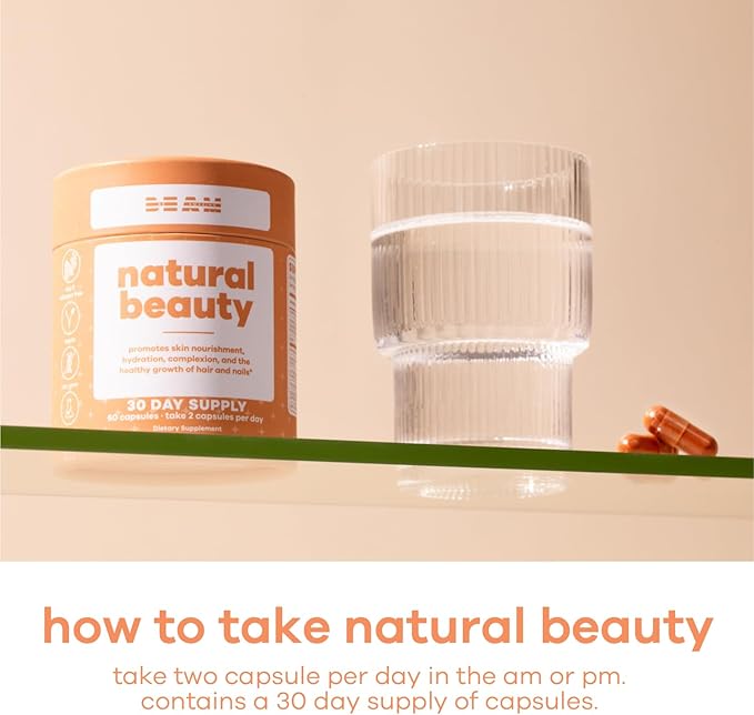Be Amazing Natural Beauty Supplement 60 Capsules