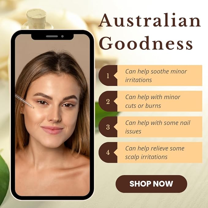 100% Pure Tea Tree Oil, USDA and QAI Certified Organic, Steam Distilled and Potent, Can Help Nails, Skin, Hair or Be Used As Diffuser Oil for Aromatherapy