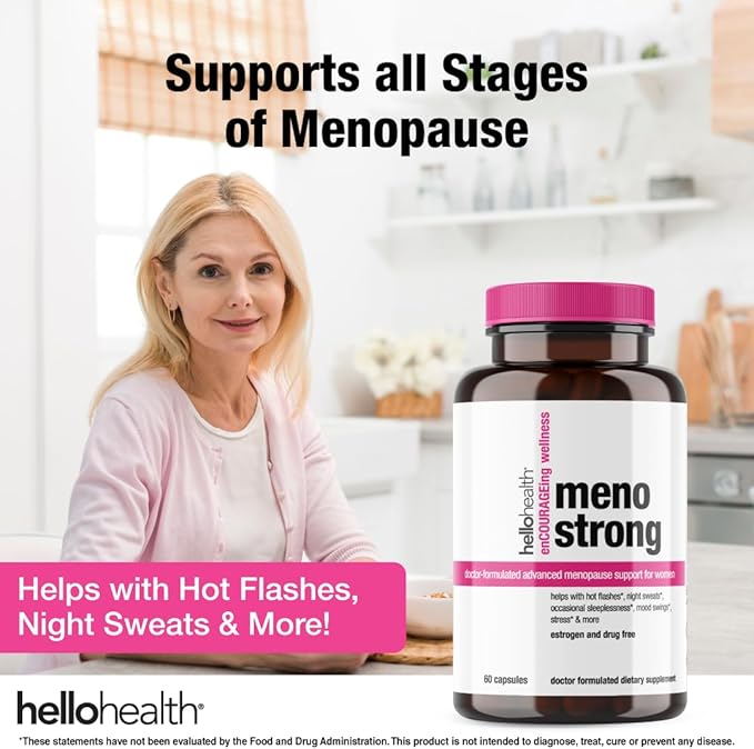 Menopause Supplements for Women – Meno 60 Capsules