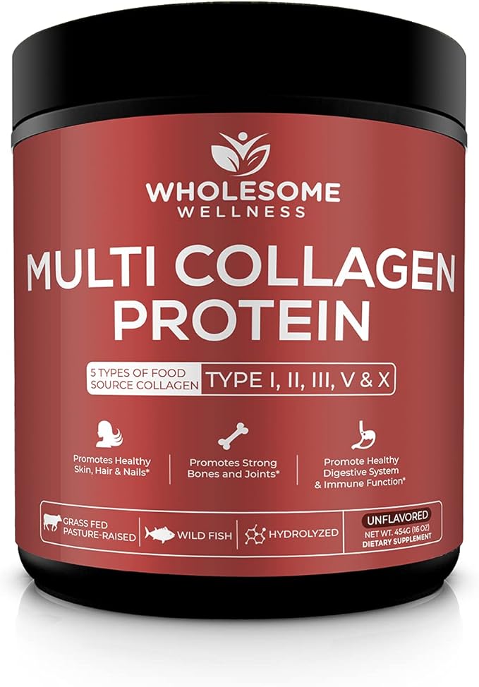 Multi Collagen Protein Powder Hydrolyzed (Type
