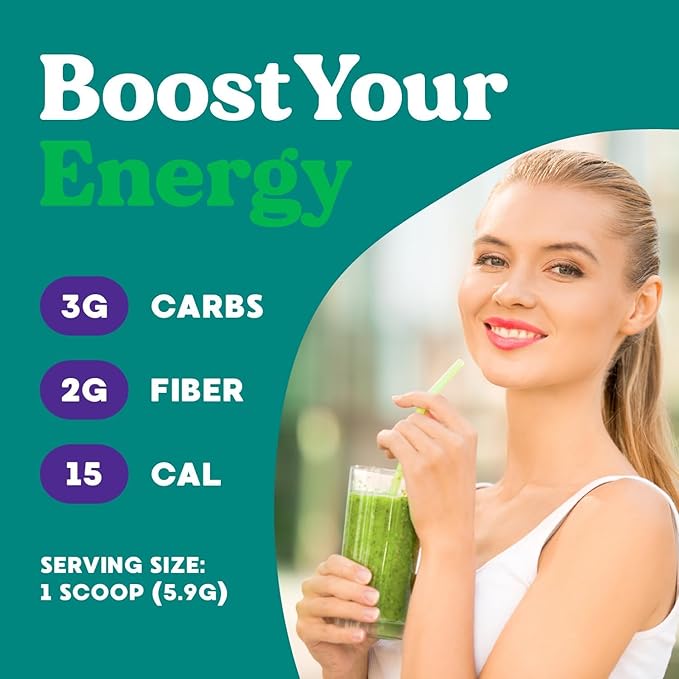 Simply Nature's Promise Blossom Nutrition - Daily Greens & Superfood Powder + Collagen + Probiotics for Women's Digestive Health & Bloating Relief. Help Your Health Bloom - 2 Month Supply