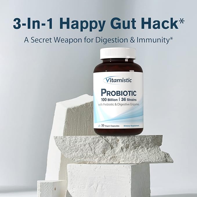 Probiotic, 100 Billion CFUs, 36 Strains, 30 Vegan