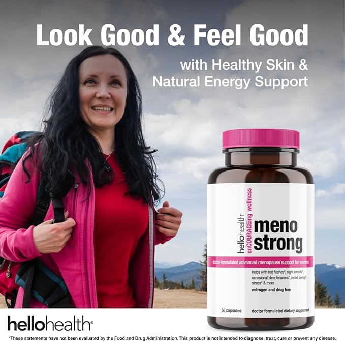 Menopause Supplements for Women – Meno 60 Capsules