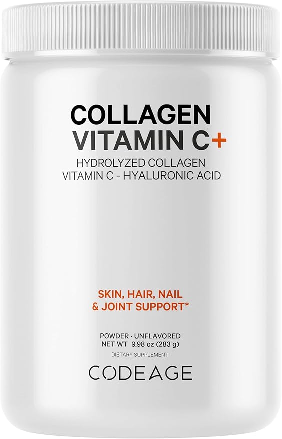 Codeage Collagen Peptides Powder + Vitamin 9.98 oz
