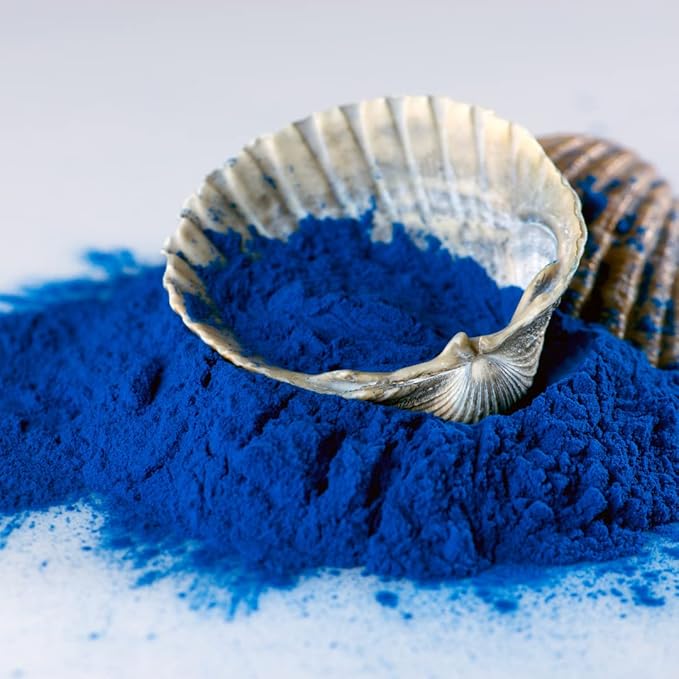 Ellie's Best Organic Blue Spirulina Powder (Phycocyanin Extract) - 60 Servings - Odorless - Vegan, Non GMO, Gluten-Free, Dairy-Free - Organic Food Coloring - for Smoothies & Protein Drinks etc