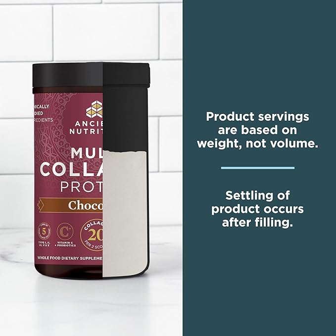 Ancient Nutrition Hydrolyzed Collagen Peptides Powder 24 Servings, 10oz