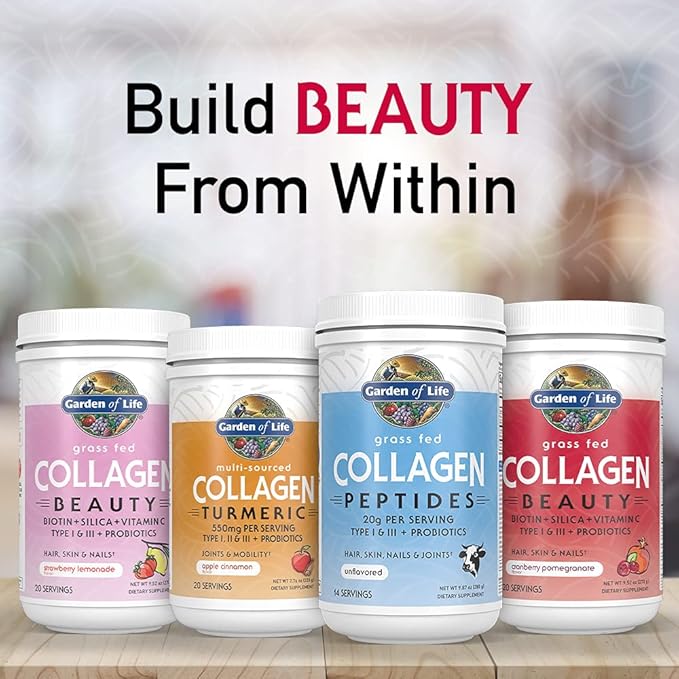 Garden of Life Grass Fed Collagen Beauty 20 Servings