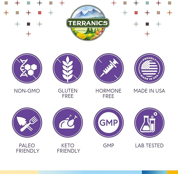 Terranics Daily Probiotics for Men & 200 Billion 36 Strains 60 Veggie