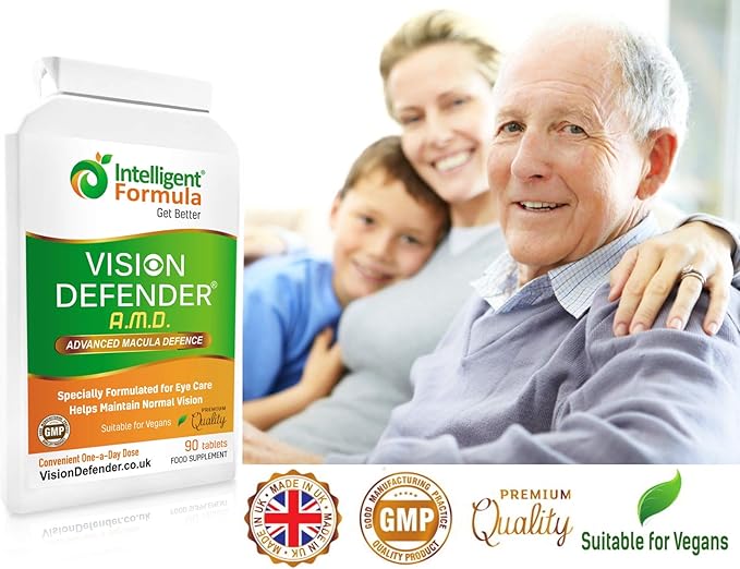 AREDS2 VISION DEFENDER AMD Supplement: Lutein, 2 Eye 3 Months (90 tablets)