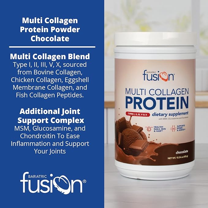 Bariatric Fusion Chocolate Multi Collagen Protein Powder 2 | 30 Servings