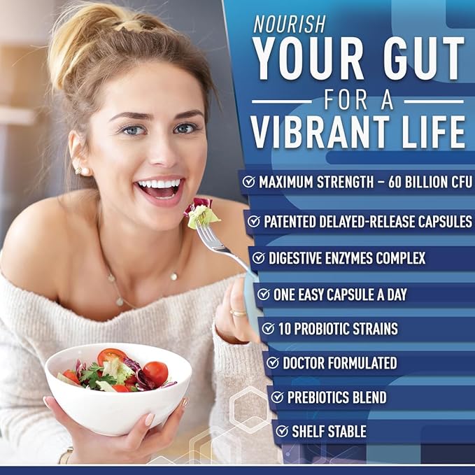Purely Optimal Premium Probiotics 60 Billion