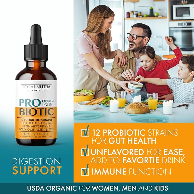 Liquid Probiotic for Women Men &