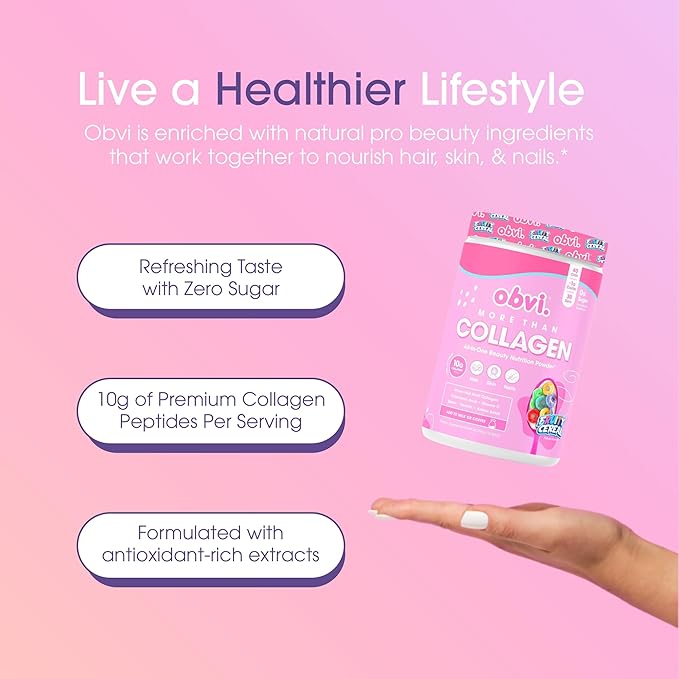 Obvi More Than Collagen Powder 30 Servings