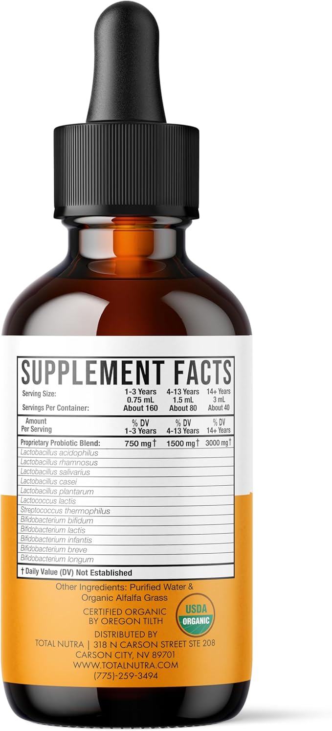 Liquid Probiotic for Women Men &