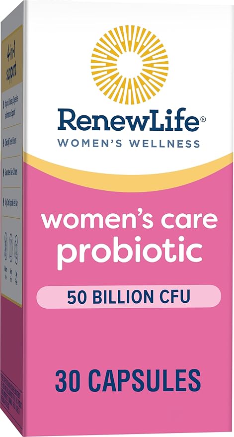 Renew Life Women's Probiotic Capsules, 50 Health(2), L. 30 Count