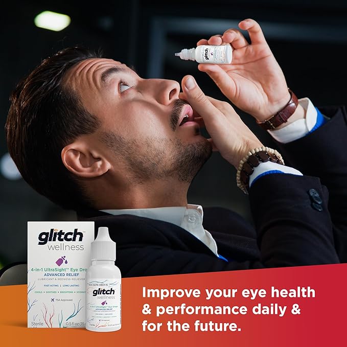 UltraSight Eye Drops for Dry Eyes 15mL 4 in 1 Advanced 0.5 Fl