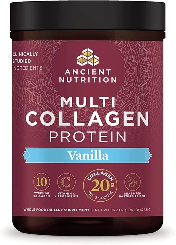 Ancient Nutrition Hydrolyzed Collagen Peptides Powder 45 Servings, 16.7oz