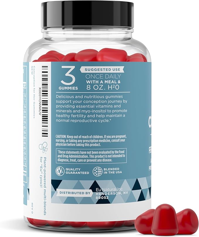 Conception for Her Fertility Gummies 75 ct