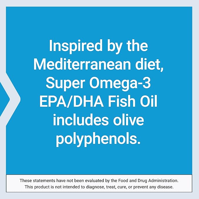 Life Extension Super Omega-3 EPA/DHA Fish 120 Softgels