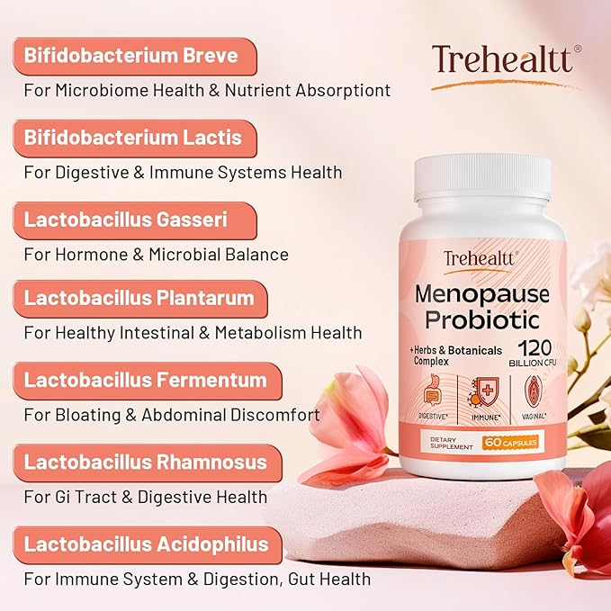 Menopause Supplements for Women, 120 Billion 13-in-1 Menopause 180 Capsules
