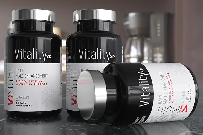 Male Vitality XR (Extended Release) Premium Men’s Health Supplement - Supports Energy, Stamina, Muscle Recovery, Hormonal Balance, and Overall Vitality with Natural Ingredients - 60 Capsules
