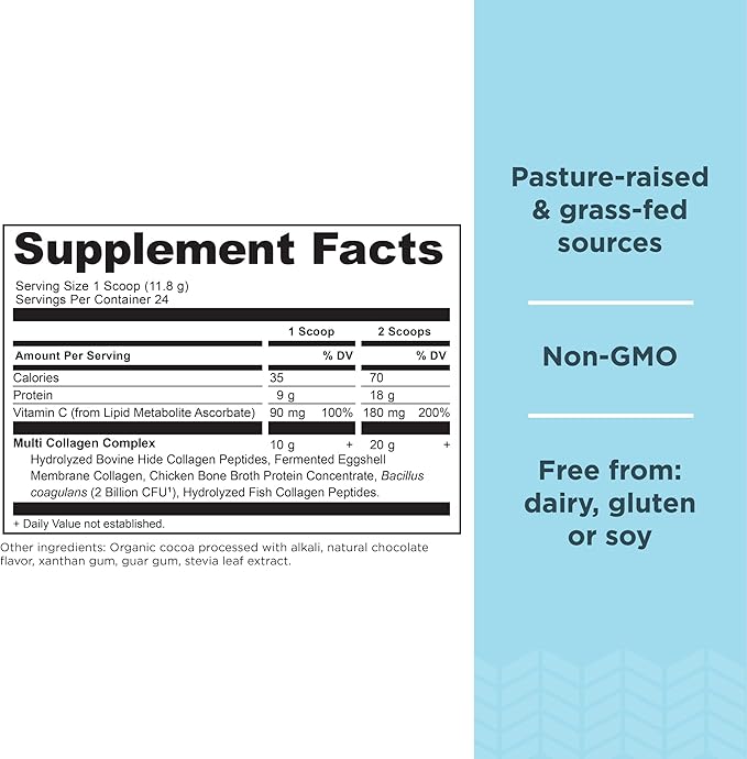 Ancient Nutrition Hydrolyzed Collagen Peptides Powder 24 Servings, 10oz