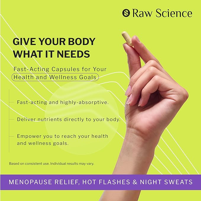 Menopause Supplements for Women 60 Capsules