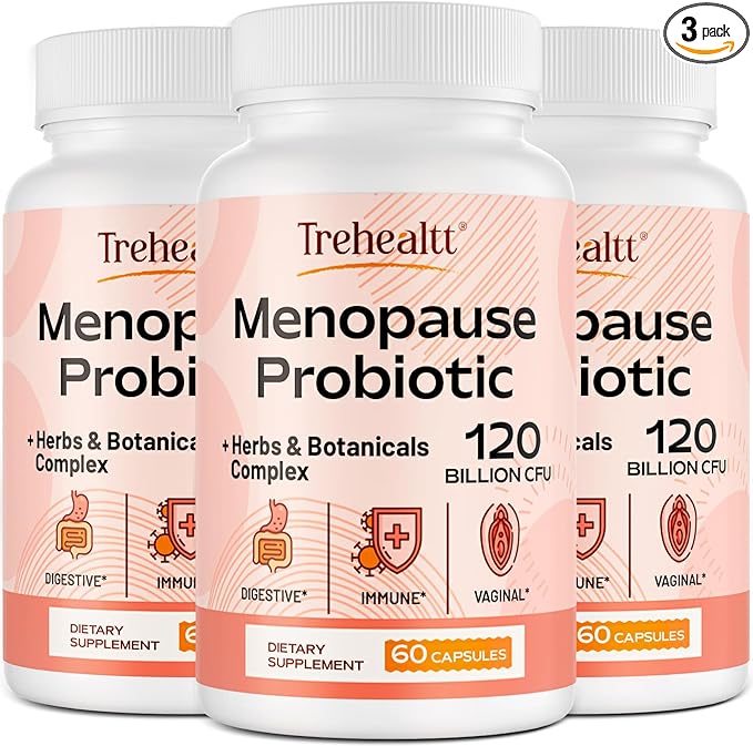Menopause Supplements for Women, 120 Billion 13-in-1 Menopause 180 Capsules