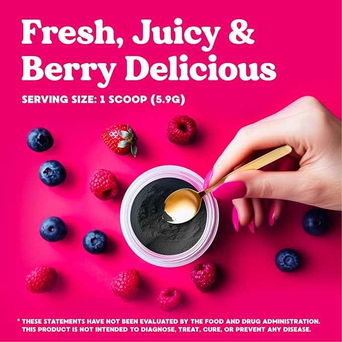 Simply Nature's Promise Blossom Nutrition - Daily Greens & Superfood Powder + Collagen + Probiotics for Women's Digestive Health & Bloating Relief. Help Your Health Bloom - 30 Day Supply