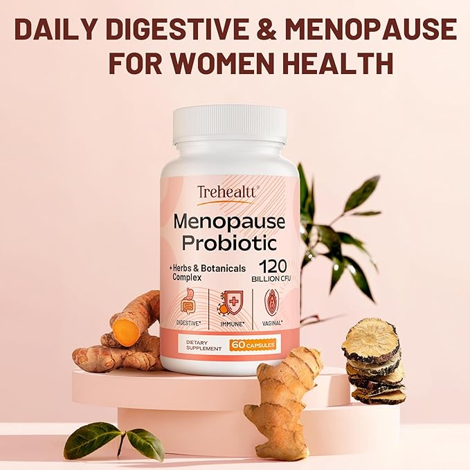 Menopause supplements for women, 120 Billion 13-in-1 Herbs 60 Capsules