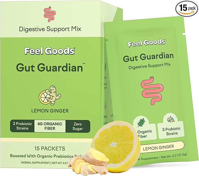 Feel Goods Gut Guardian, Prebiotic & 15 Count