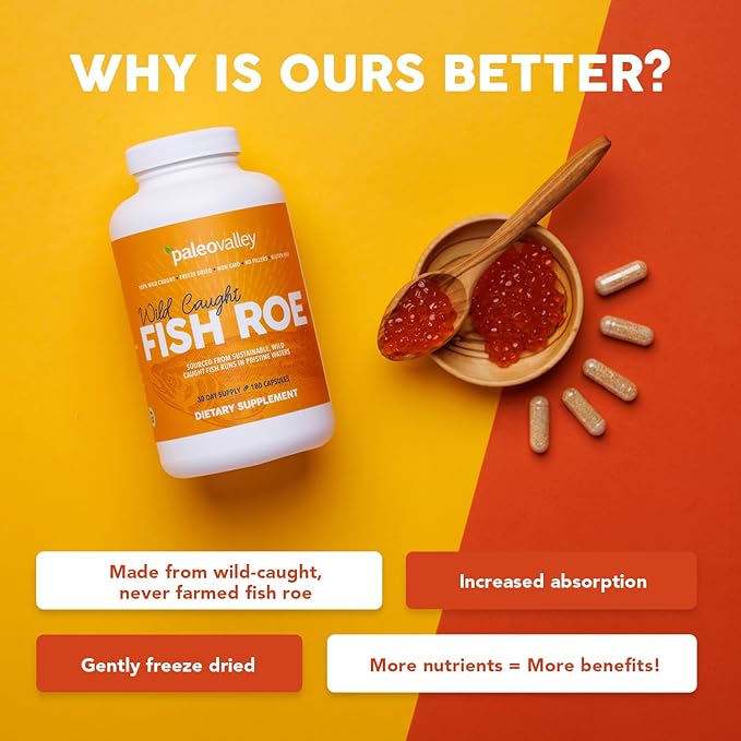 Paleovalley Wild Caught Fish Roe