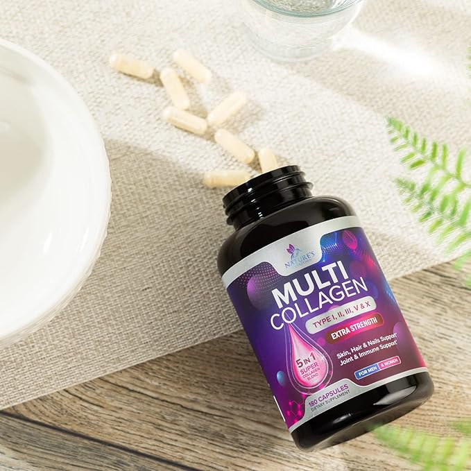 Collagen Peptides for Women & Men 180 Capsules