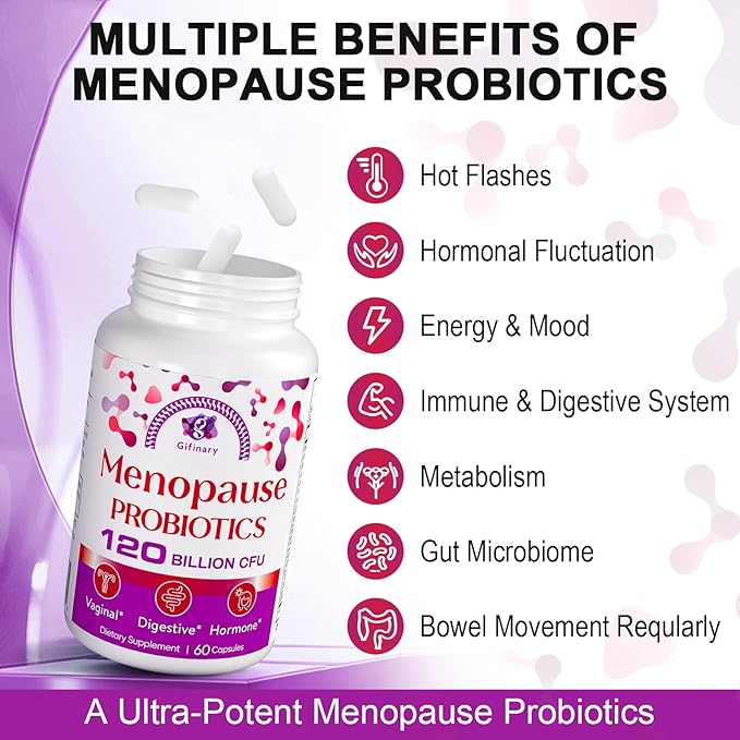 Menopause Supplements for Women, 120 Billion 480 Capsules