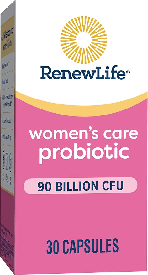 Renew Life Women's Probiotic Capsules, Supports 90 Billion 30 Ct