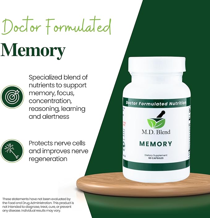 Memory - Natural Blend - Expert 30 Capsules 3 Pack
