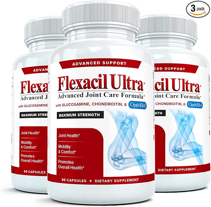 (3 Bottles) Maximum Strength Joint Health 60ct Each