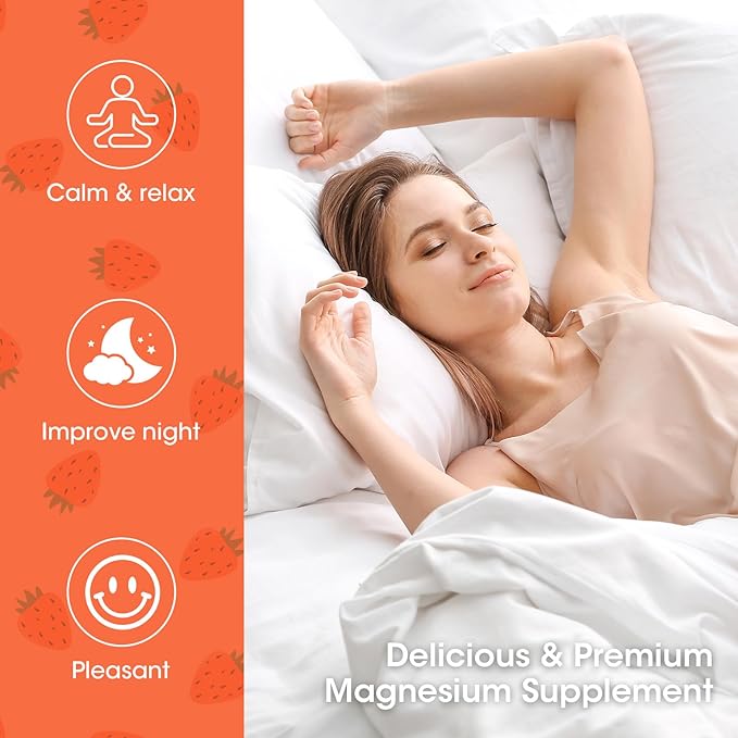 (2 Pack) Magnesium Glycinate Liquid Drops,1000 B6, C,