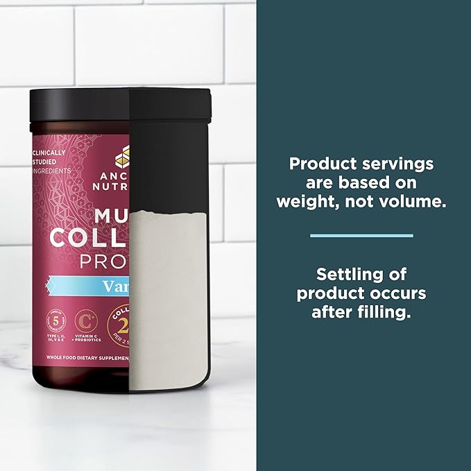 Ancient Nutrition Hydrolyzed Collagen Peptides Powder 45 Servings, 16.7oz